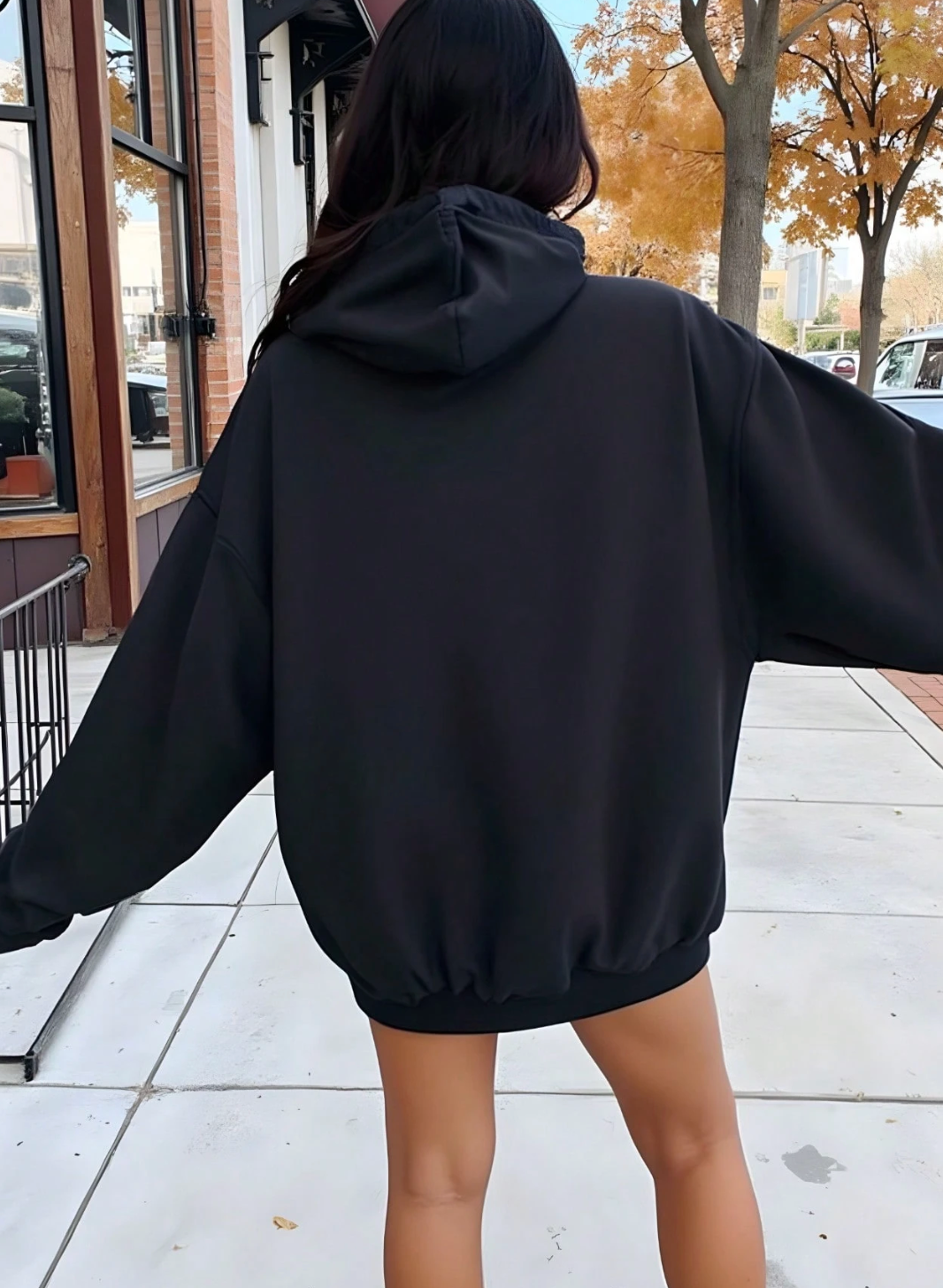 Sweat à capuche étoile sauvage