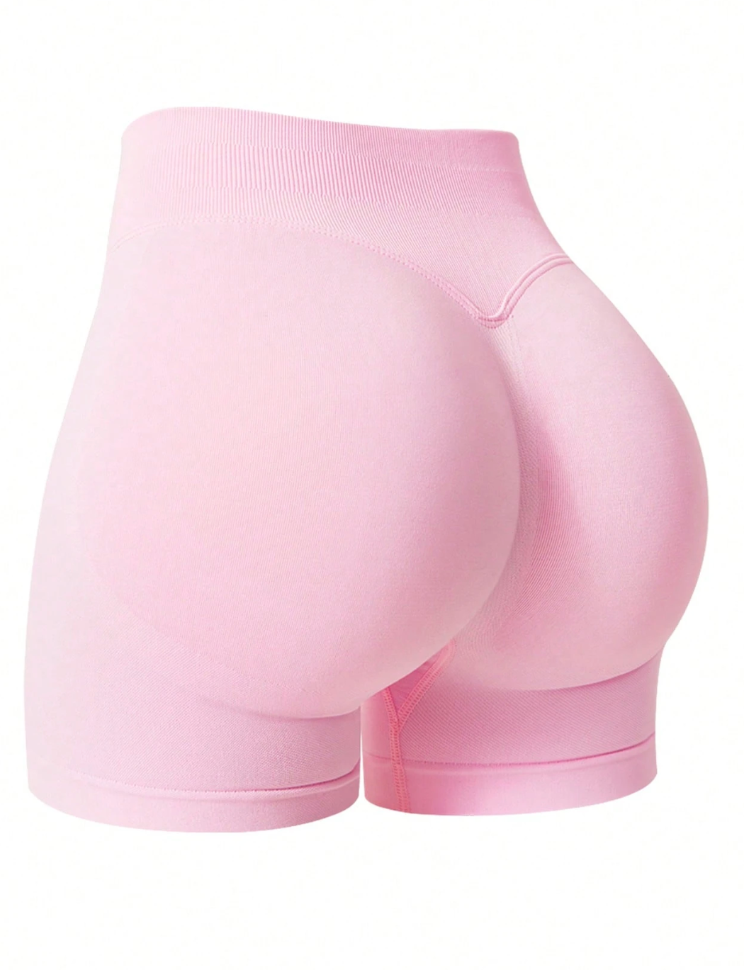Short de sport gainant taille haute