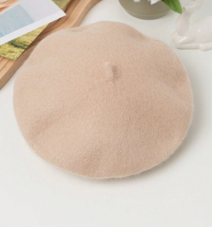 Béret en laine classique – Élégance intemporelle