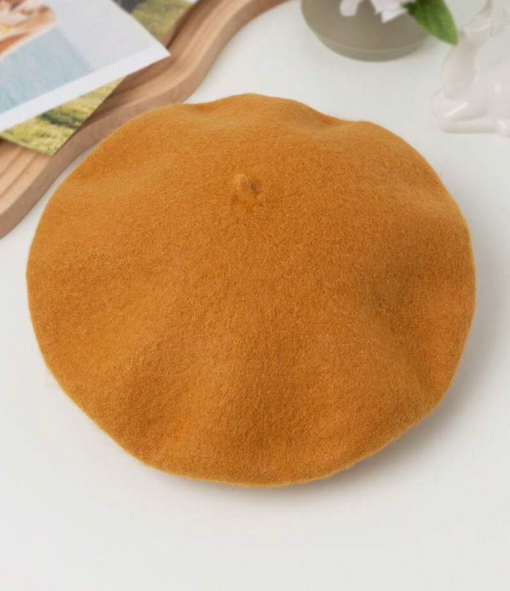 Béret en laine classique – Élégance intemporelle