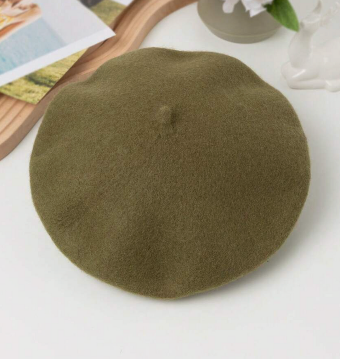 Béret en laine classique – Élégance intemporelle