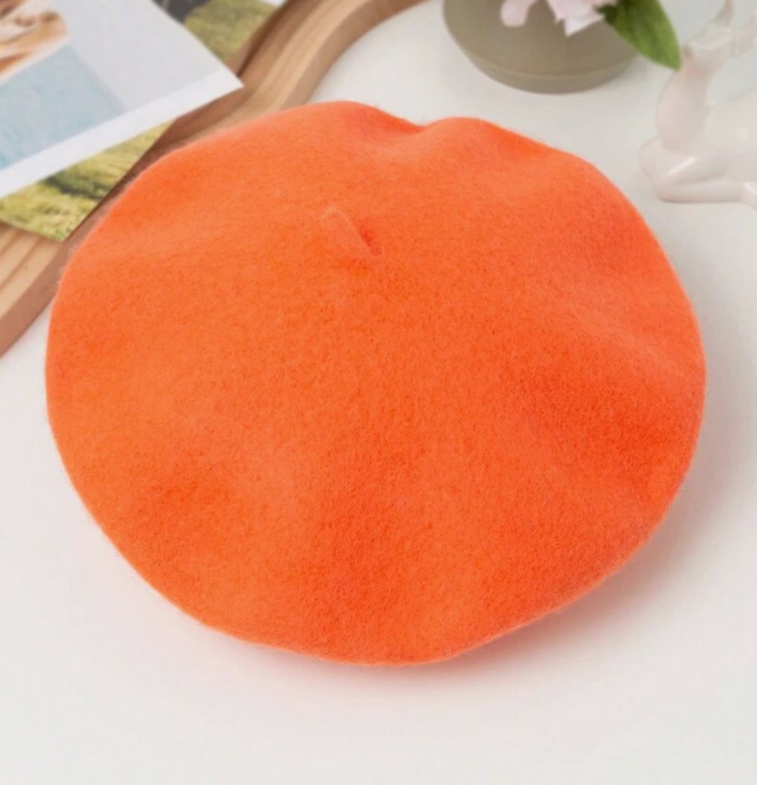 Béret en laine classique – Élégance intemporelle