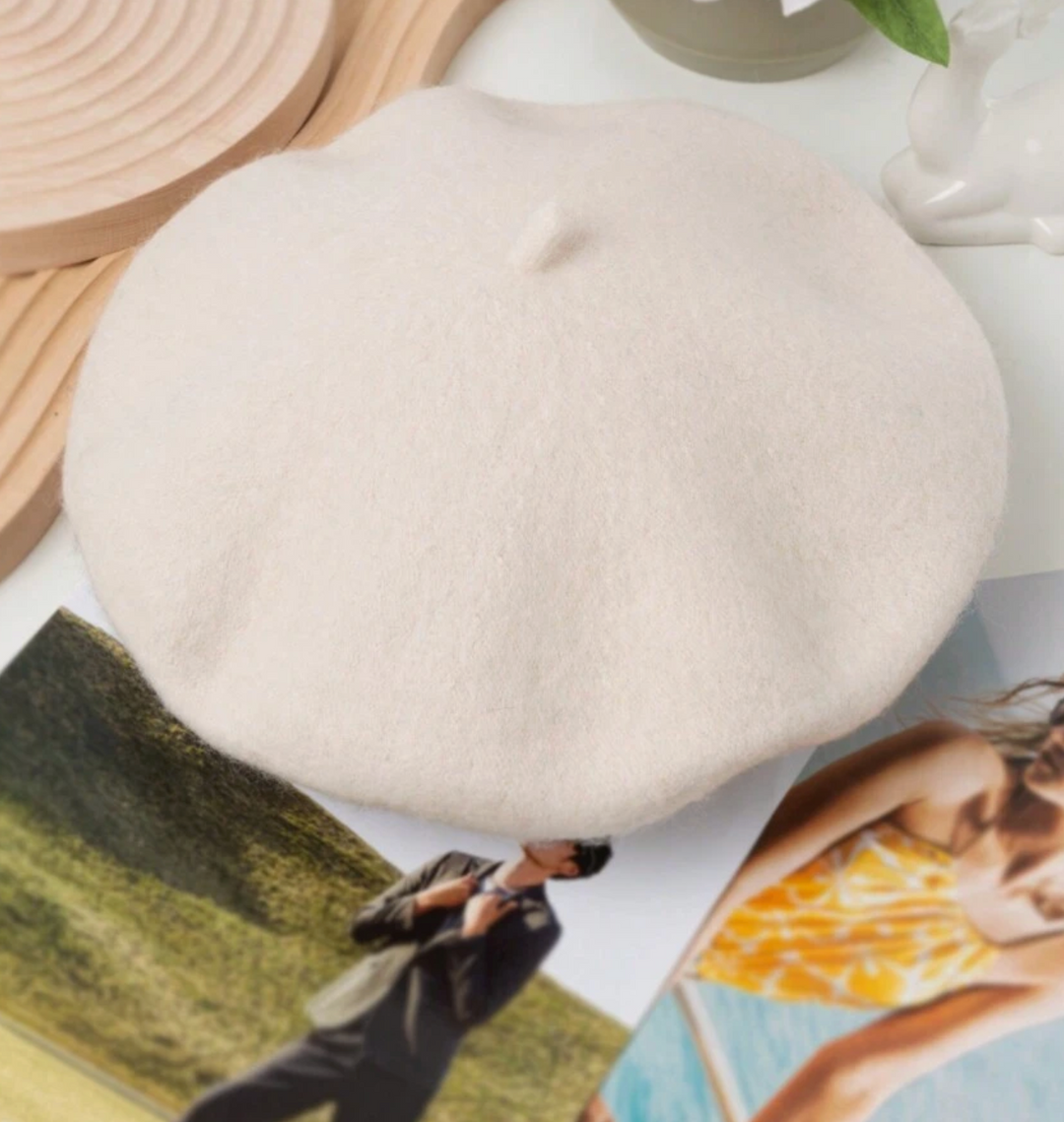 Béret en laine classique – Élégance intemporelle