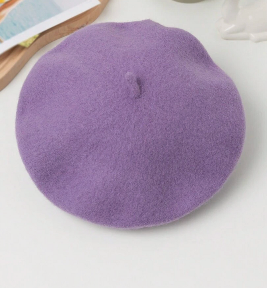 Béret en laine classique – Élégance intemporelle