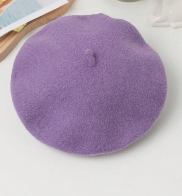 Béret en laine classique – Élégance intemporelle