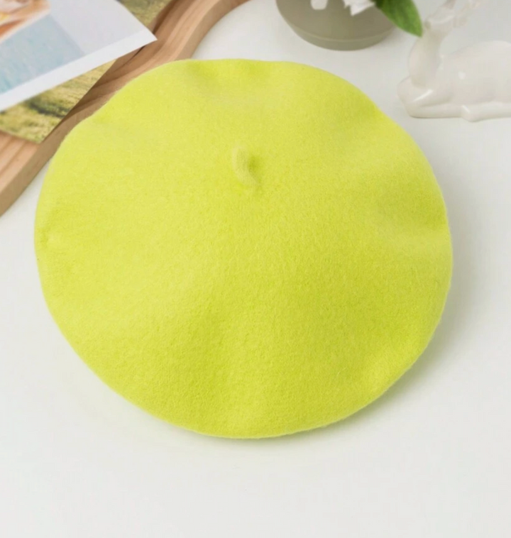 Béret en laine classique – Élégance intemporelle