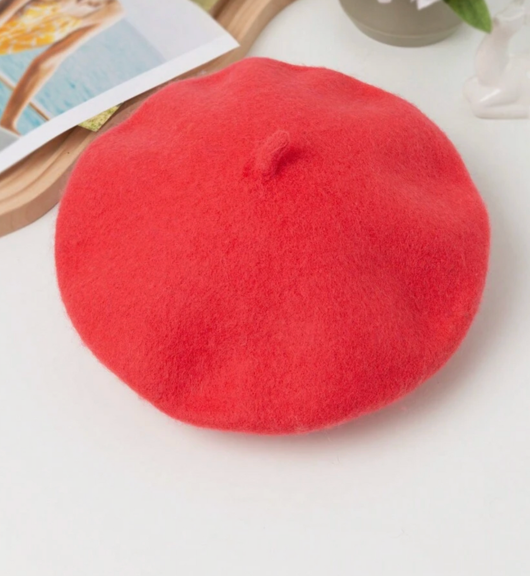 Béret en laine classique – Élégance intemporelle